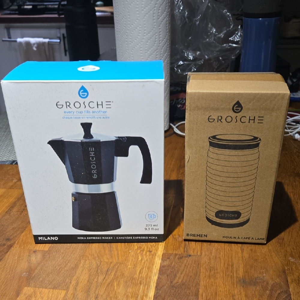 Milano Black Espresso Maker